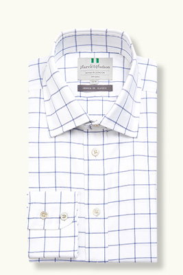 Blue Windowpane BC Classic Fit Shirt
