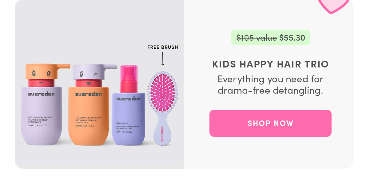 Kids Happy Hair Trio 