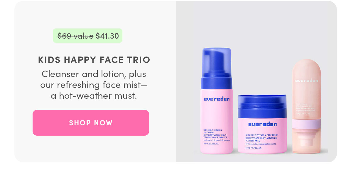 Kids Happy Face Trio