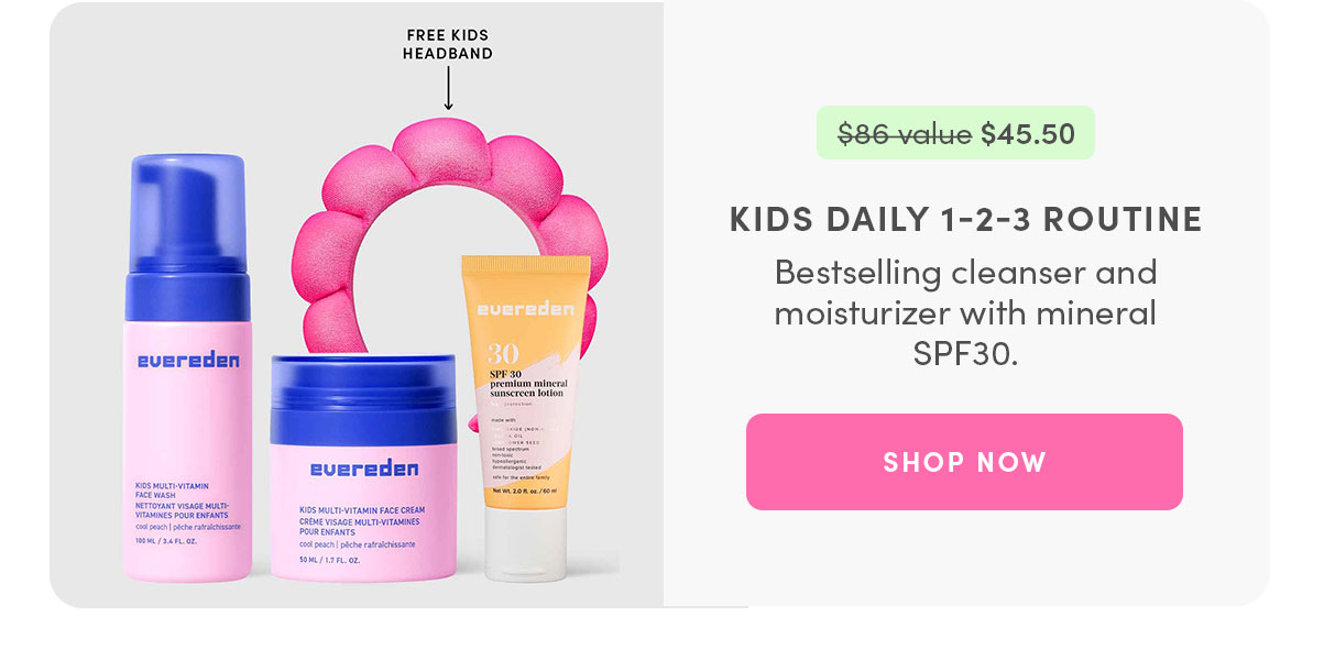 Kids Daily 1-2-3 Routine