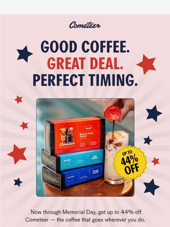 MDW Sale: Get up to 44% off ☕