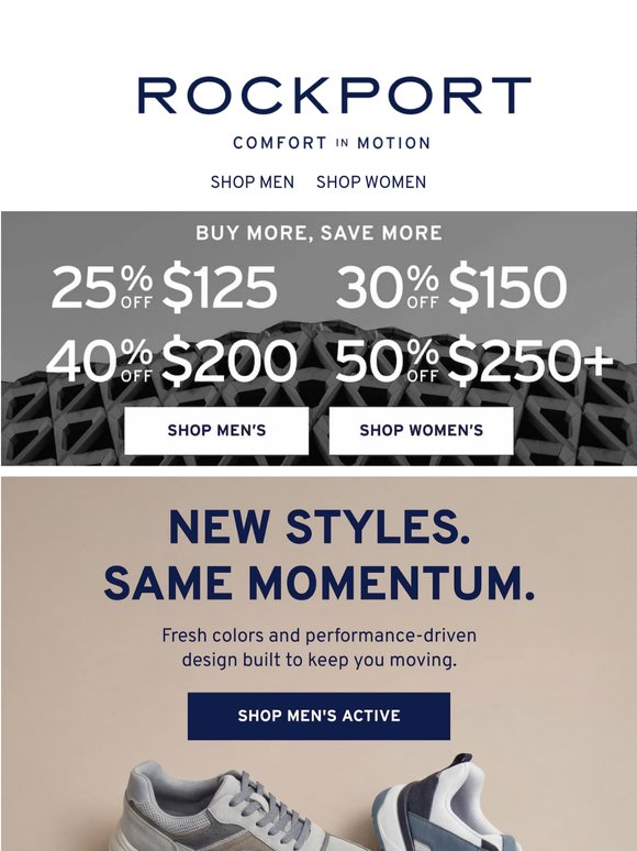 NOW 50% OFF: New Actives You'll Love