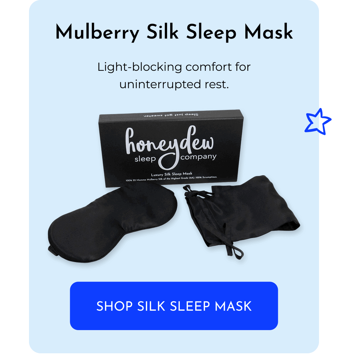 SHOP SILK SLEEP MASK