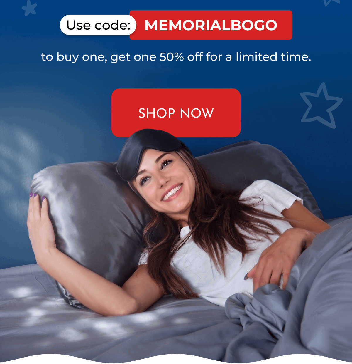 Use code: MEMORIALBOGO to buy one, get one 50% off for a limited time. SHOP NOW
