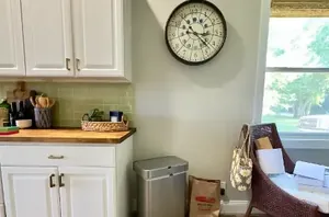 The unexpected piece that solved her kitchen storage problem