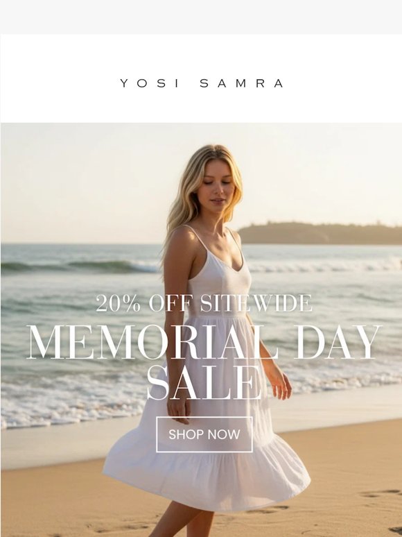 Memorial Day Sale: Styles You’ll Love!