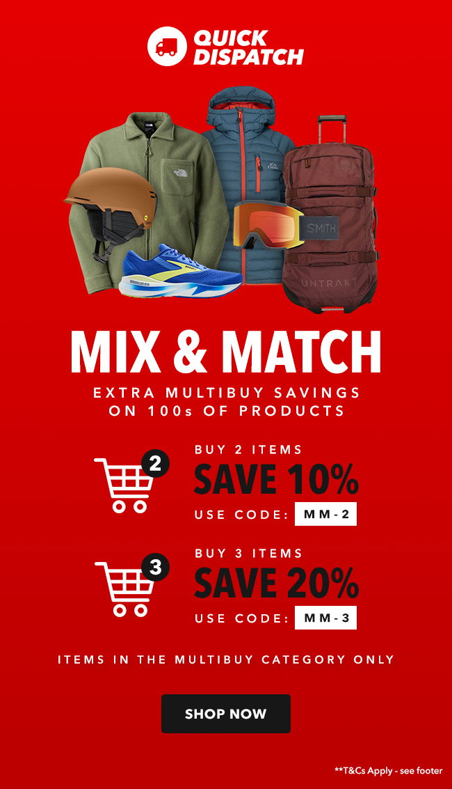 Mix & Match to save