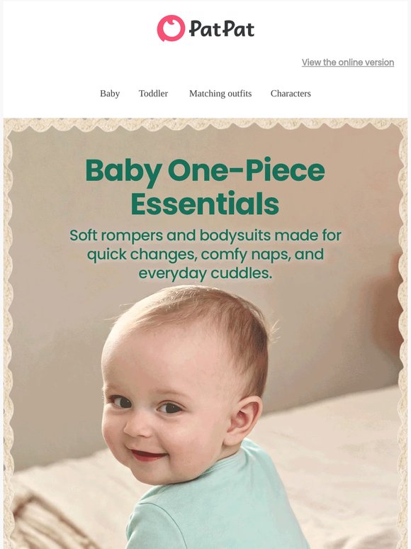 🍼 Baby One-Piece Essentials Are Here