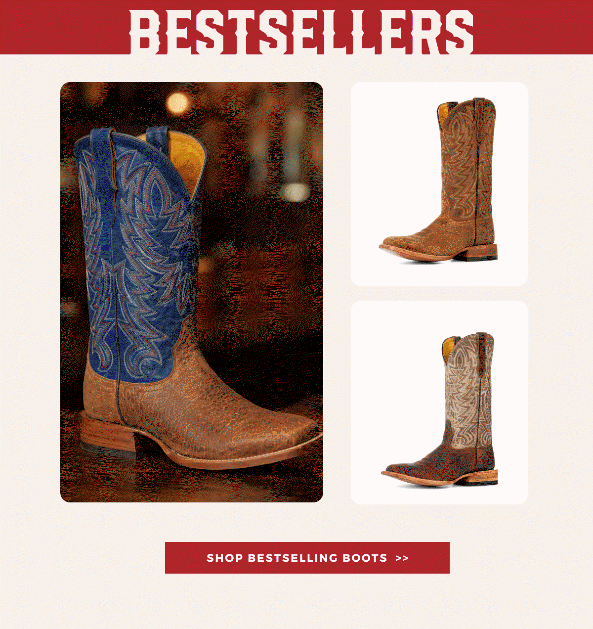 BESTSELLING BOOTS