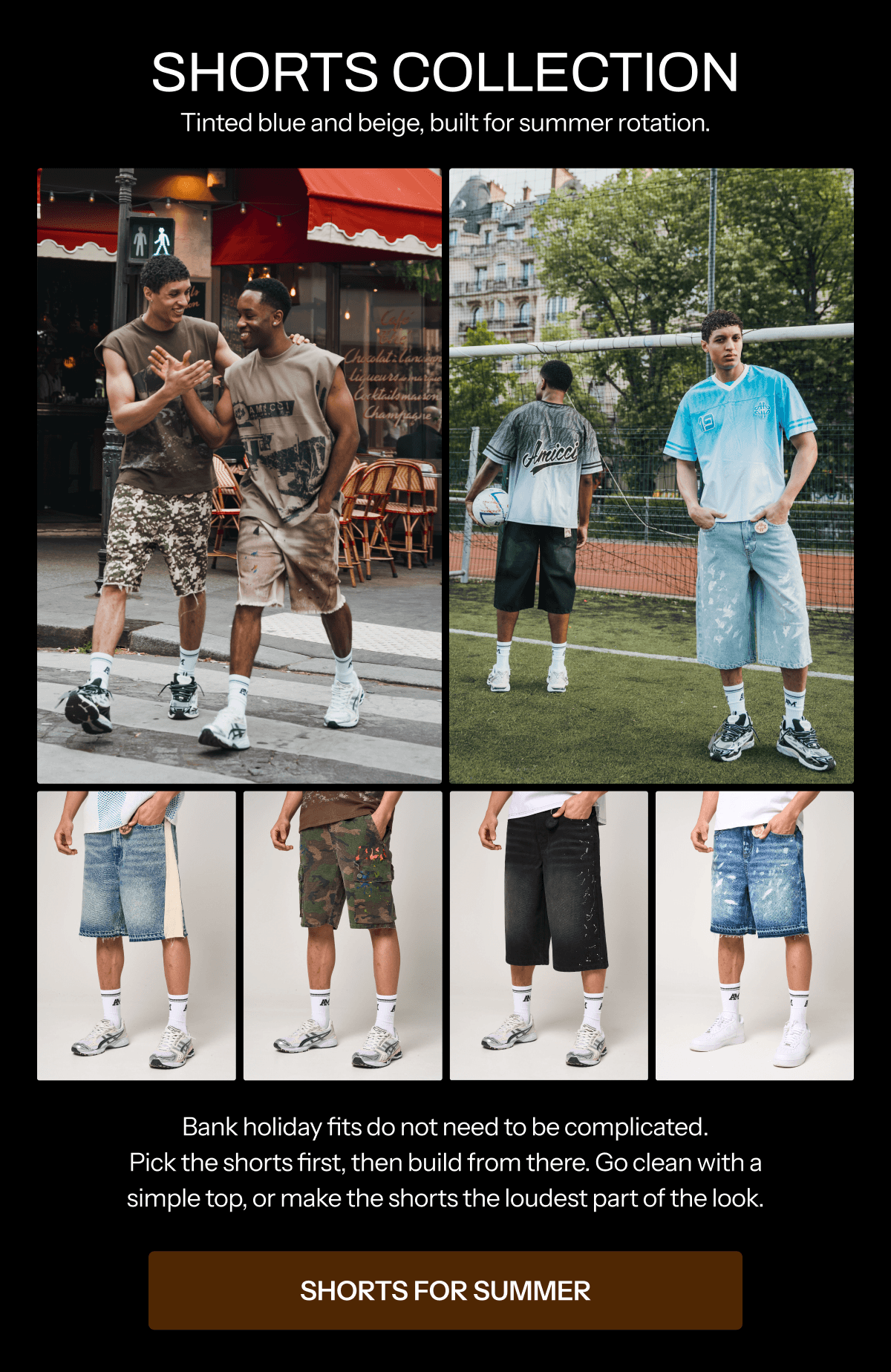 Shorts for the summer