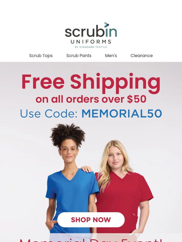 🇺🇸 Your Memorial Day Perk = Free Shipping $50+