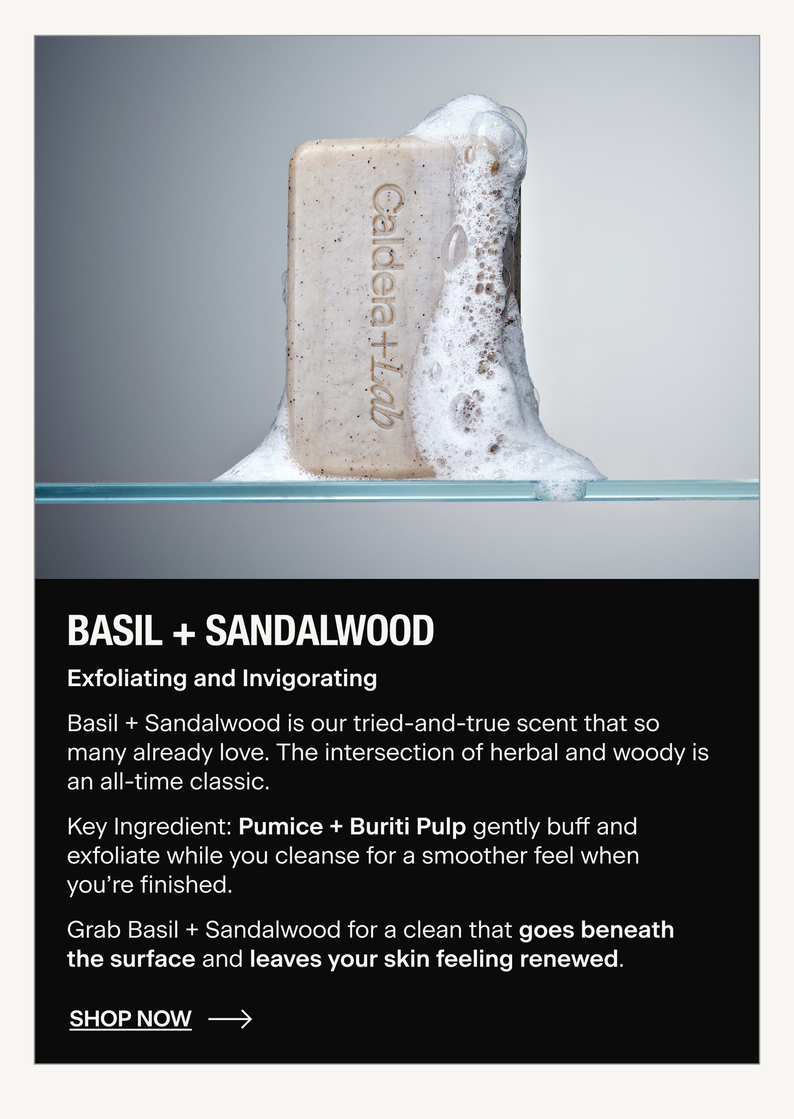 BASIL + SANDALWOOD