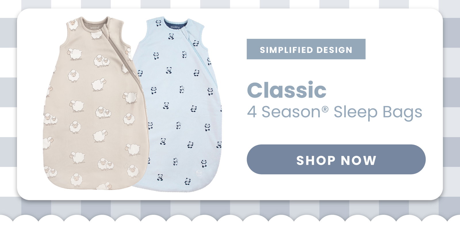 Classic 4 Season Sleep Bags. Simplified Design. Shop Now.