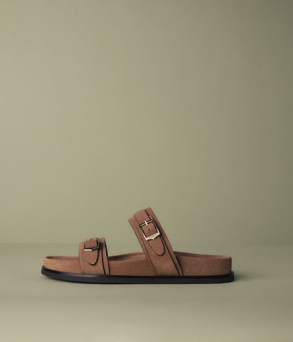 Womens Cecilia Double Strap Sandal