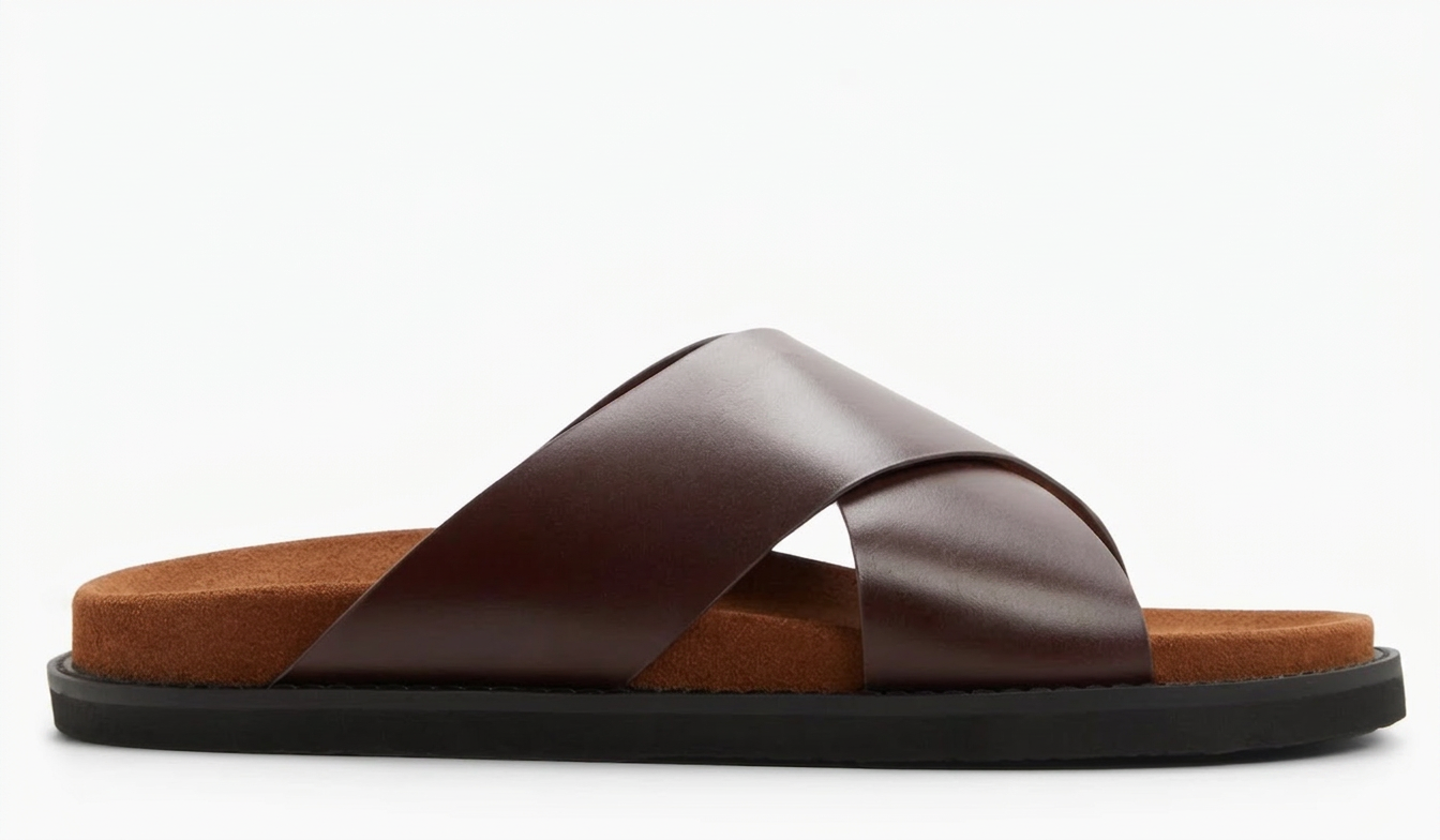 Mens Charleswood Cross Strap Sandals