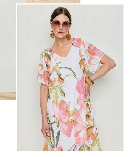 Bloom Print Floral Dress