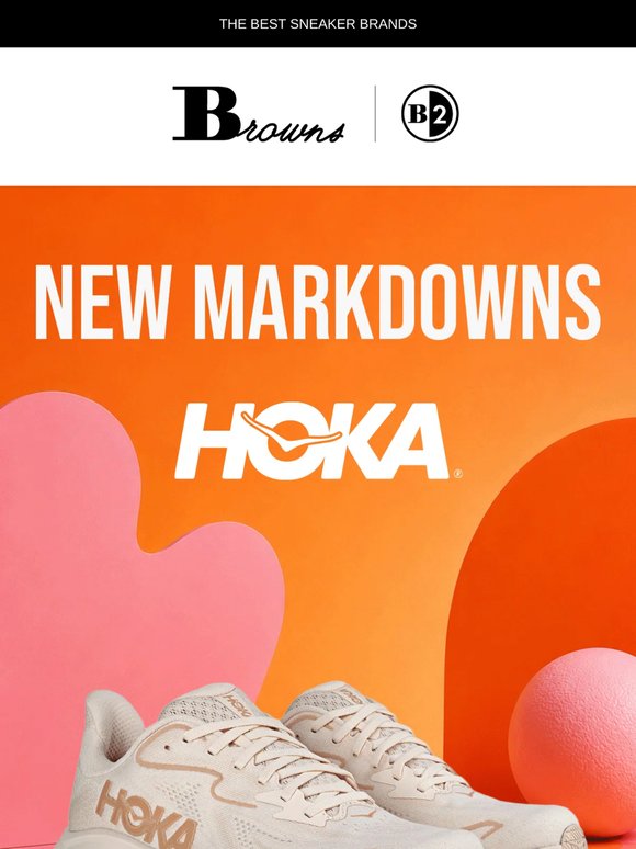 Psst! New markdowns on HOKA and UGG 👀