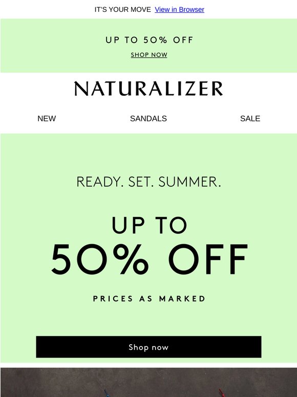 Up to 50% off: chic sneaks made for YOU