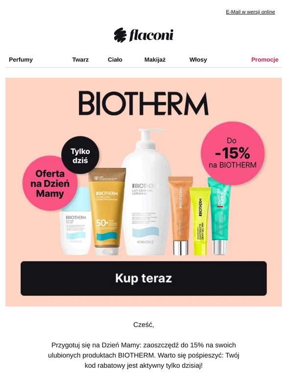 Top zniżka na BESTSELLEROWĄ markę
