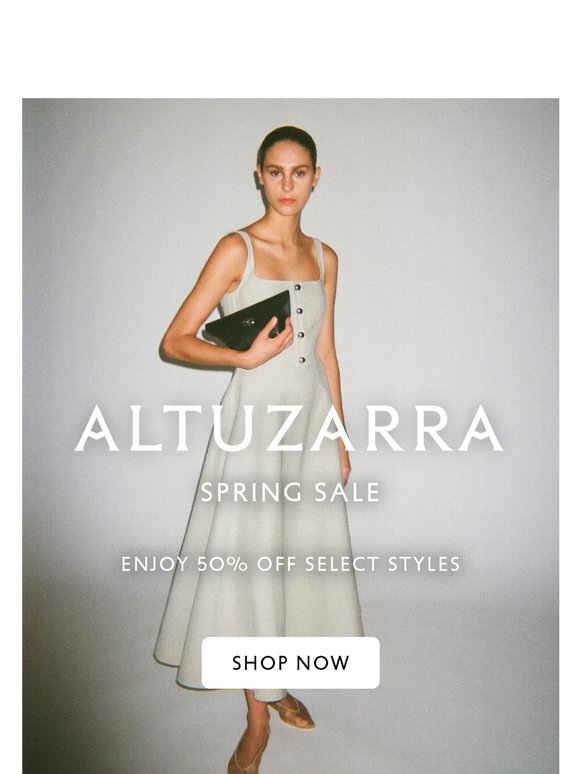Spring Sale Starts Now