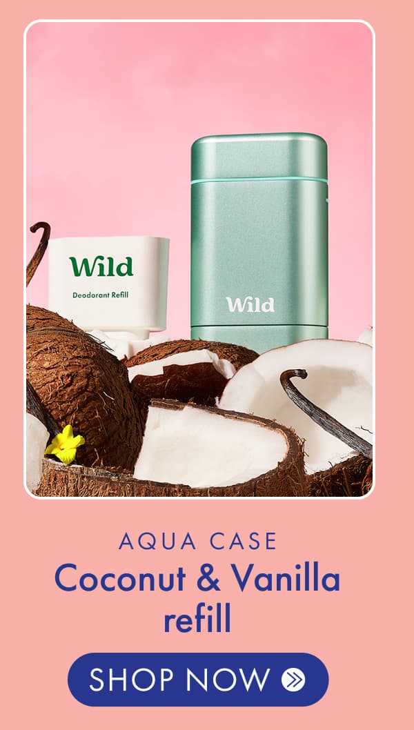 AQUA CASE, COCONUT AND VANILLA REFILL