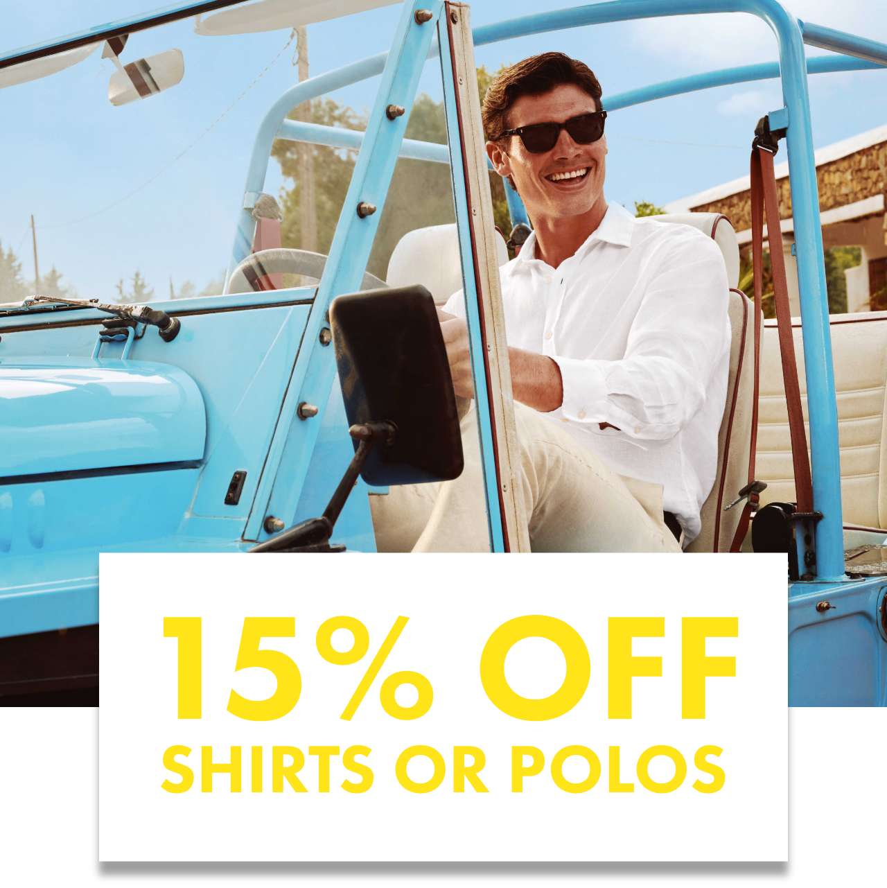 This Bank Holiday 15% OFF
