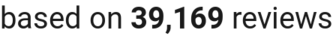 number of reviews