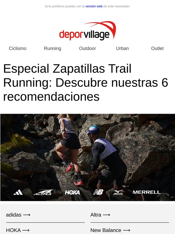 Especial Zapatillas Trail Running: Descubre nuestras 6 recomendaciones