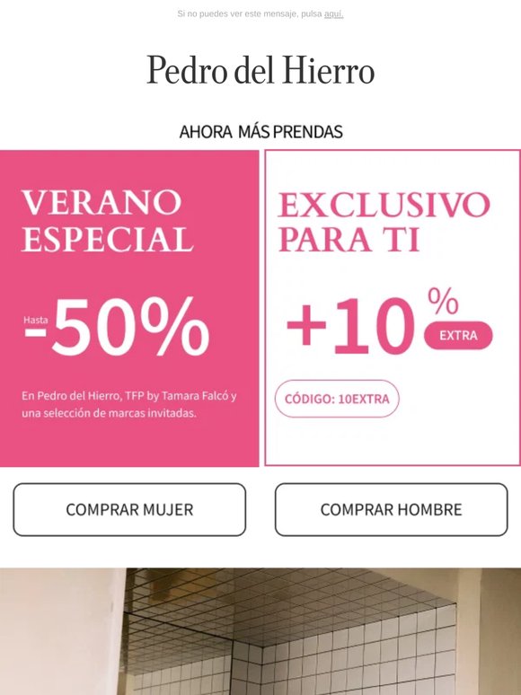 Nueva sastrería masculina | Hasta -50% + 10% EXTRA en Verano Especial.
