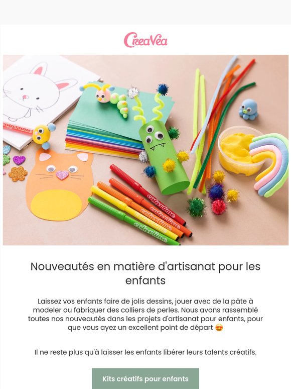 Nouveautés en matière d'artisanat pour les enfants 🎈
