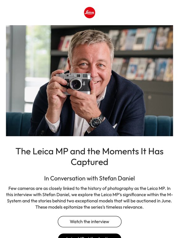 Stefan Daniel on the Enduring Appeal of the Leica MP