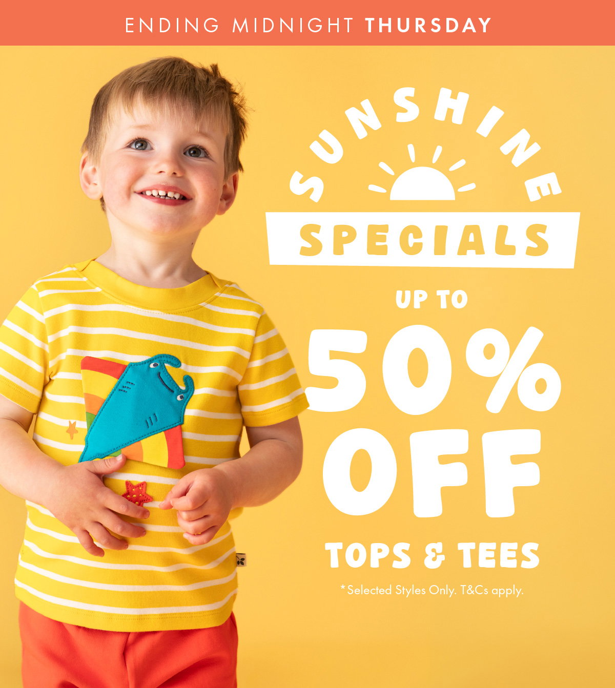 Sunshine Specials: Tops from £10