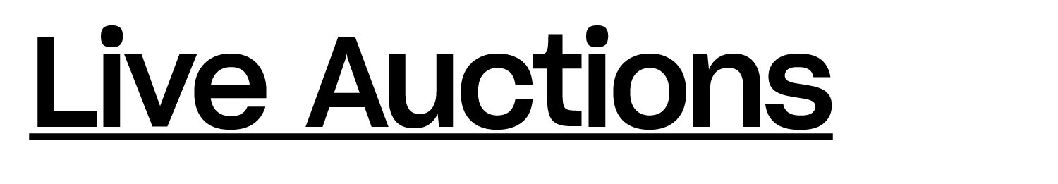 Live Auctions