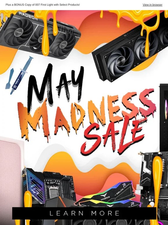 May Madness Sale! 🔥