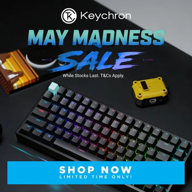 SAVE Keychron May Madness Sale