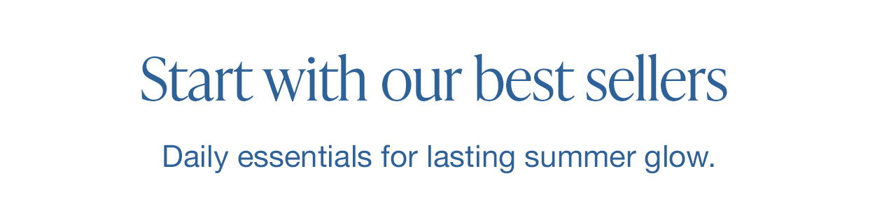 Start with our best sellers