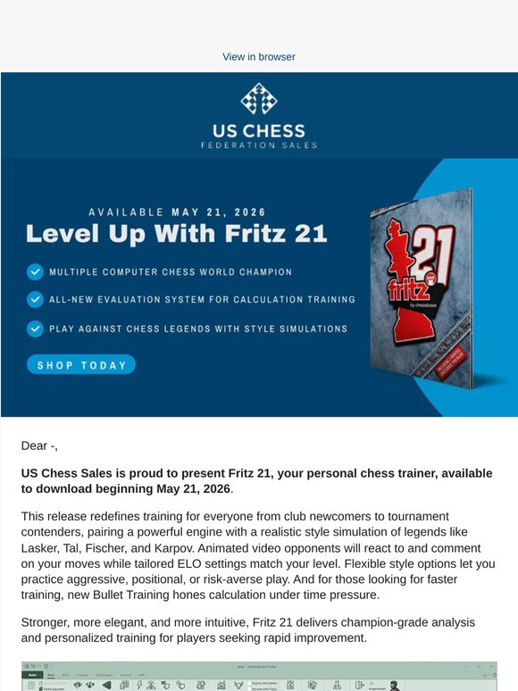 Unleash Fritz 21: New Features, Better Play