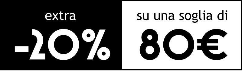 extra20 su una spesa di 80€