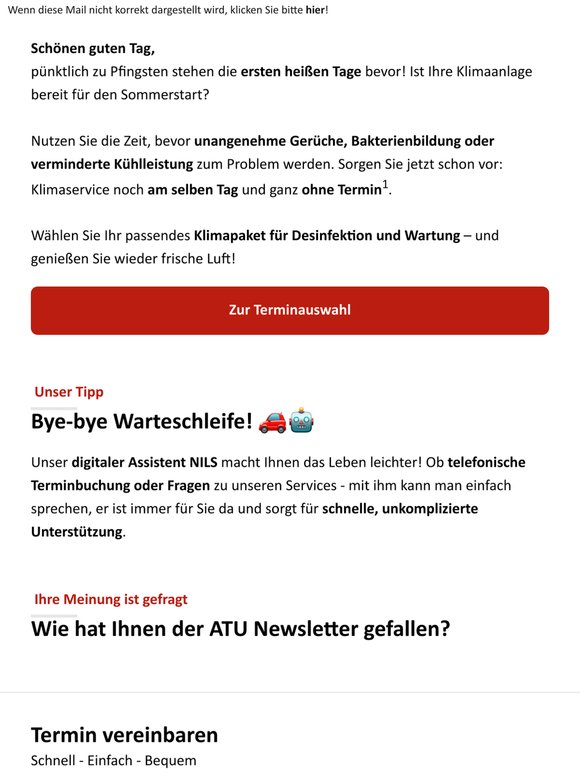 Die ersten heißen Tage im Anmarsch! ☀️