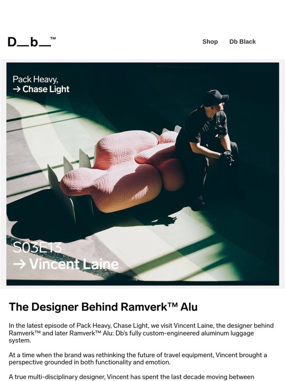 Vincent Laine: The designer behind Ramverk™ Alu