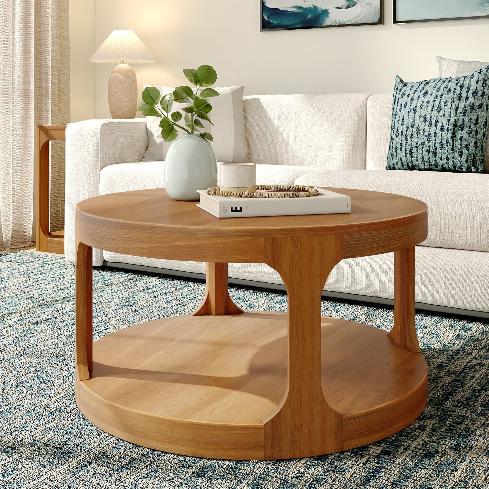 Image of Forma Round Coffee Table - 34