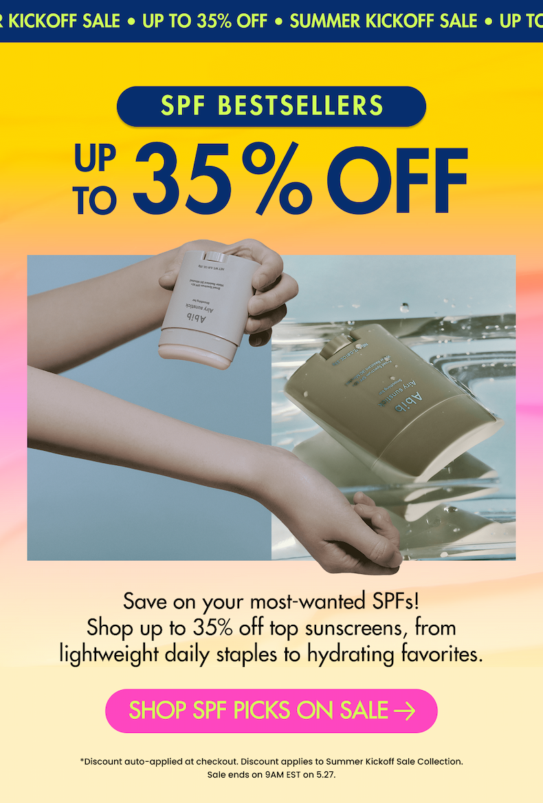 Soko Summer Kickoff Sale Up To 30% Off Sunscreen
