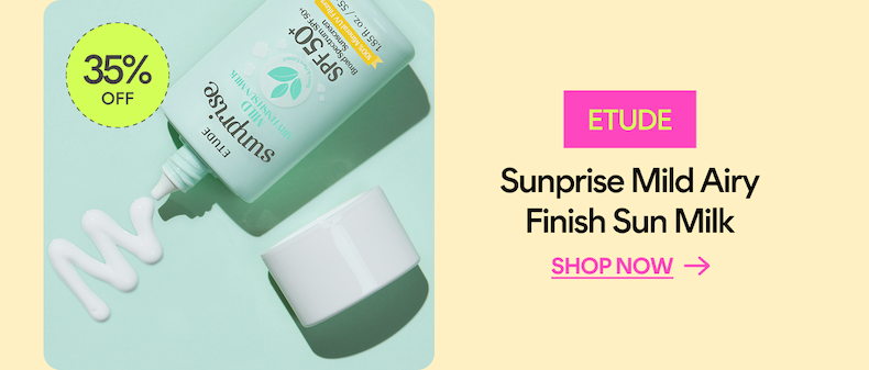 etude sunprise sunscreen