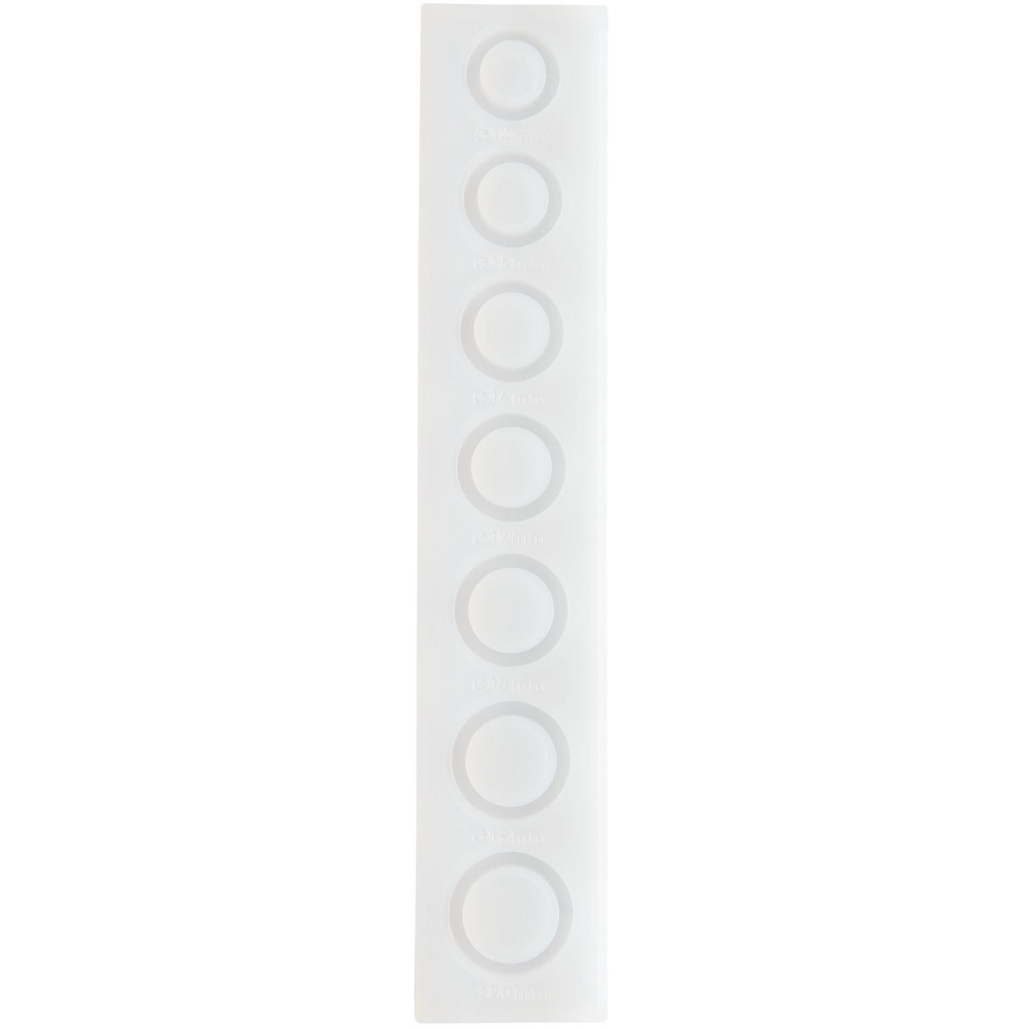 Silikon Gießform Ringe schmal