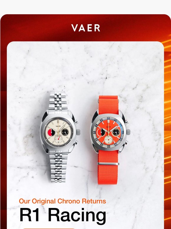 R1 Chronos - Back In Stock 🏁