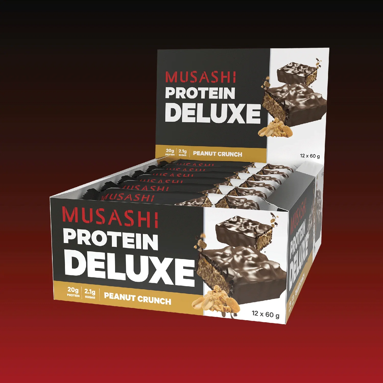 Image of Deluxe Protein Bar 60g (Box of 12 Bars)