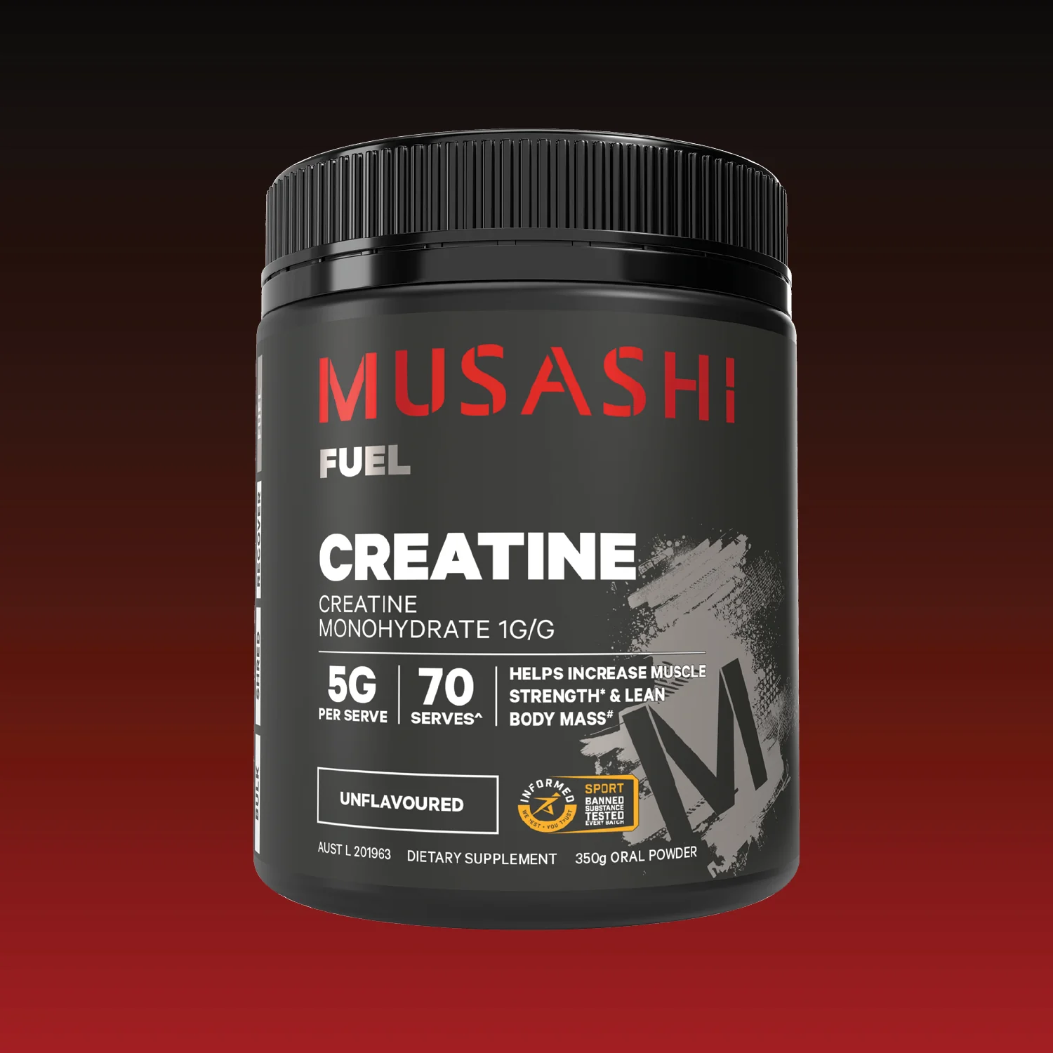 Image of Creatine Monohydrate Powder Unflavoured or Flavoured