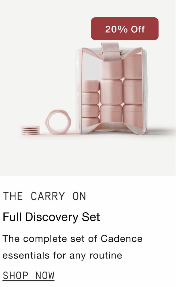Click to shop Full Discovery Set. The carry on.