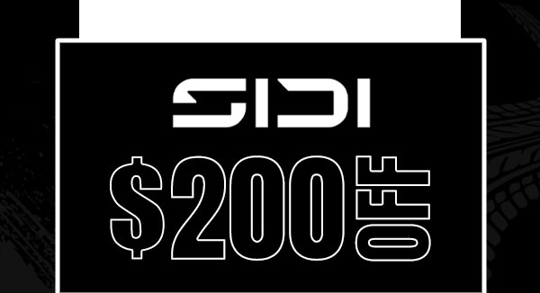 Sidi $200 Off Sale