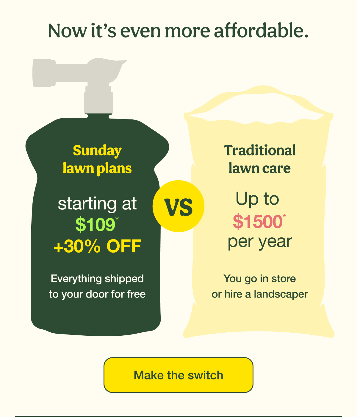 Now it’s even more affordable. | Make the switch